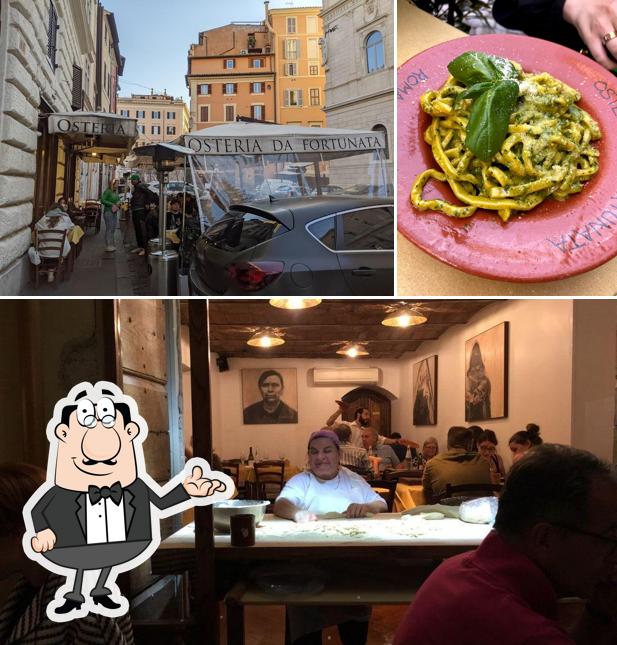 Siediti a un tavolo di Osteria da Fortunata - Roma