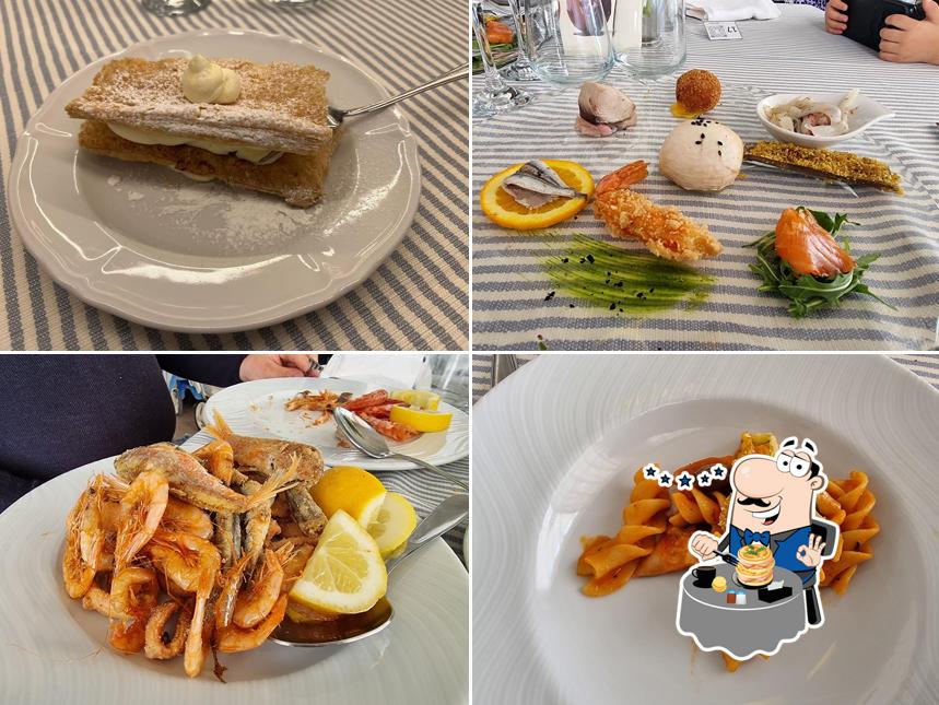 Cibo al REfresh Pizzo Ristorante Di Pesce Fresco Sala Ricevimenti In Riva Al Mare E Servizio Catering