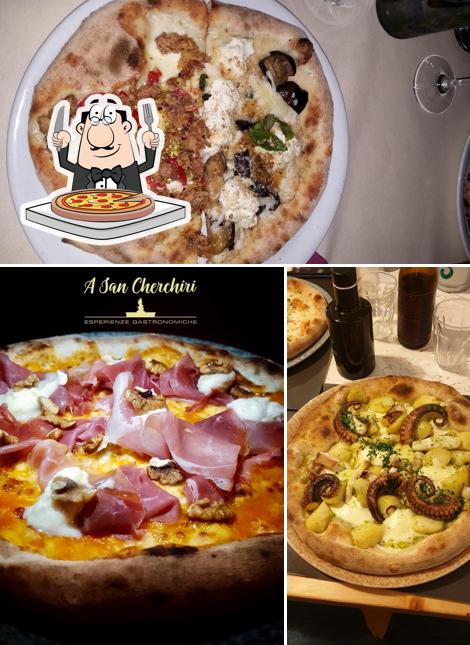 Prova una pizza a A San Cherchiri