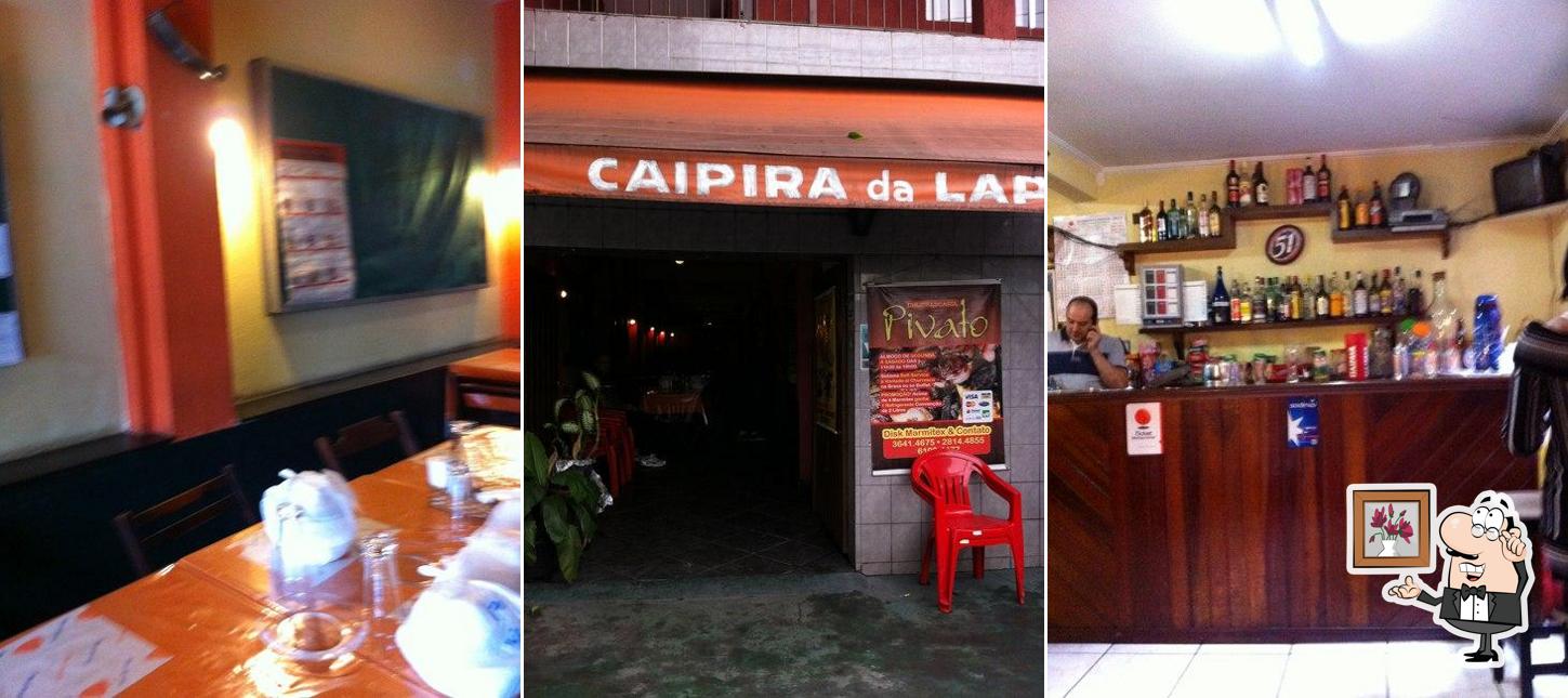 O interior do Churrascaria Pivatto