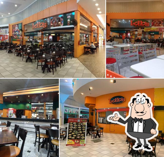 O interior do Lollos - Sorocaba Shopping