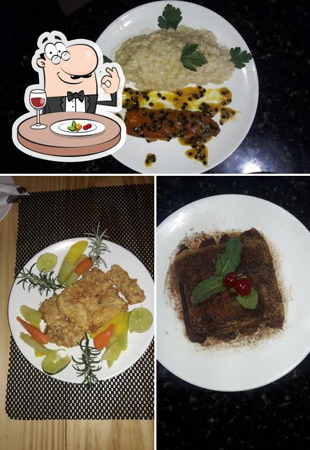 restaurante sabor no prato