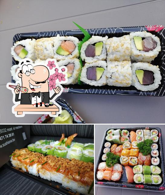 Commandez de nombreuses options de sushi