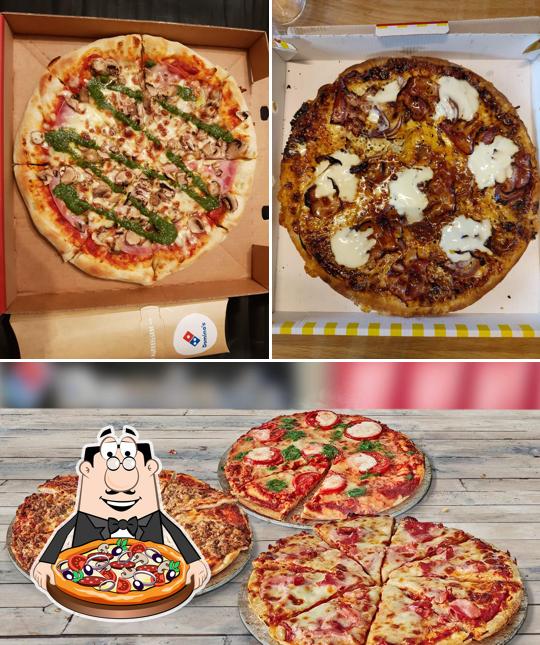Essayez des pizzas à Domino's Pizza Rostock KTV