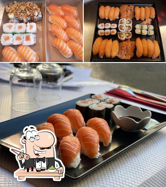 Commandez de nombreuses options de sushi