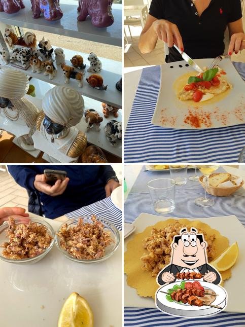 Cibo al Il Mediterraneo Beach Resort