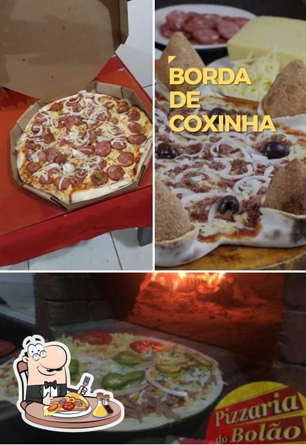 Consiga pizza no Sr Bolão