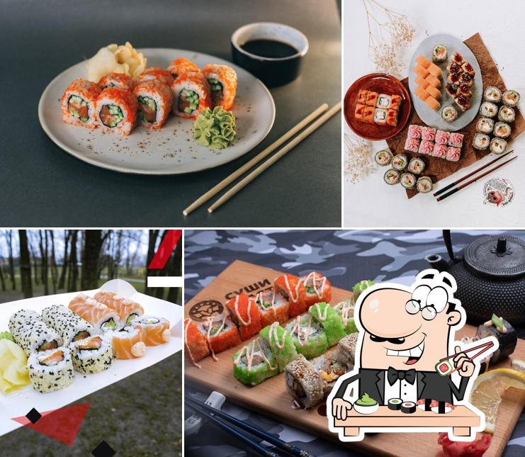 A Sushi Master, vous pouvez déguster des sushis