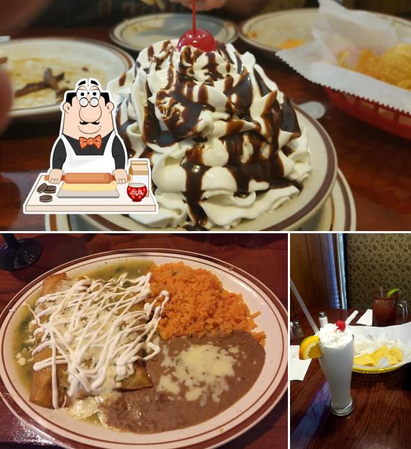 Los Amigos offers a selection of sweet dishes