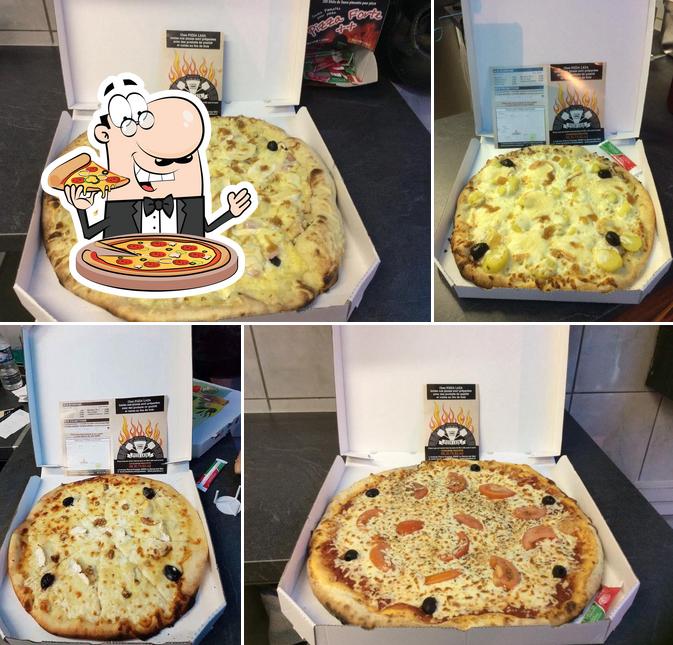 A Pizza au Bois, vous pouvez déguster des pizzas