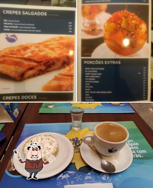 Comida em Café São Braz