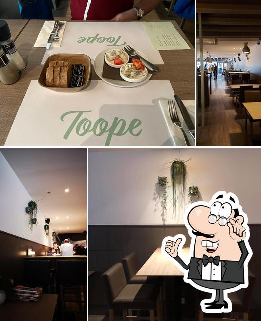 L'intérieur de Toope