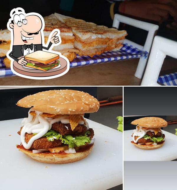 Grilled cheese sandwich at Yumla