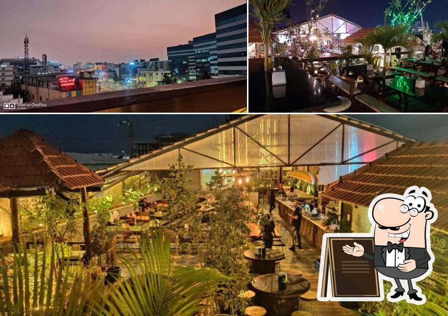 Enjoy the view at the outside area of TBC Sky Lounge - Kadubisanahalli- Marathahalli Outer Ring Road Fabulous Terrace Lounge- Rooftop Restaurant & Bar
