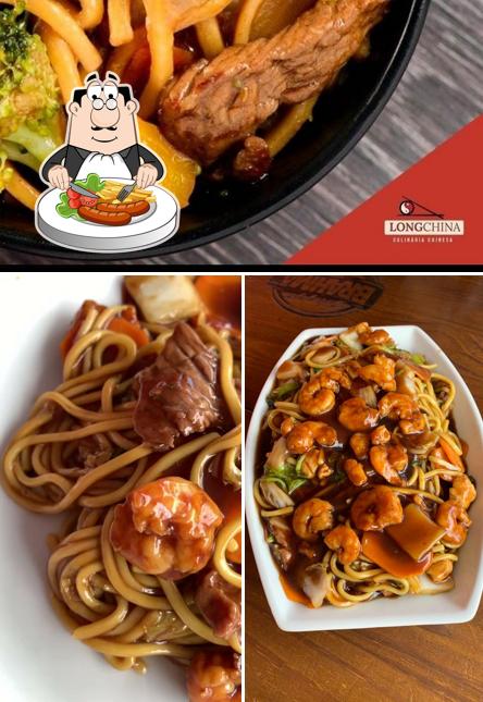 Platos en Long china
