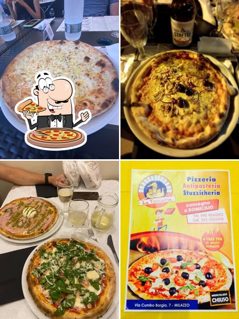 A La Trinacria, puoi prenderti una bella pizza