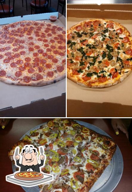 Попробуйте пиццу в "Big Guy's Pizza"