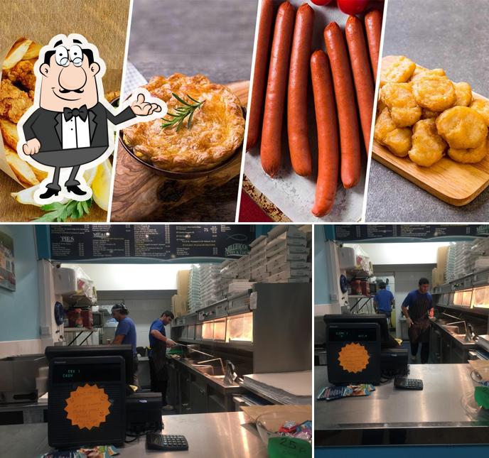 Millbrook Fish & Chips in Grove Restaurant menu and reviews