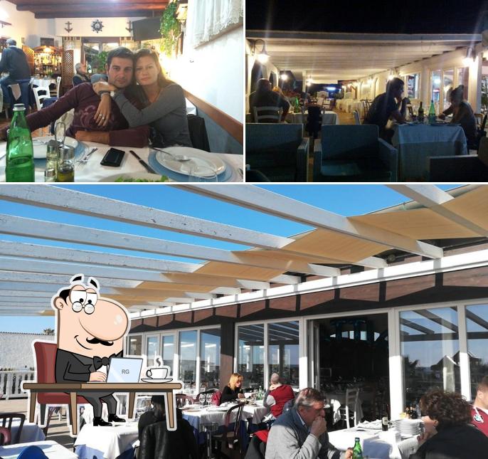 Dai un'occhiata agli interni di Ristorante La Bussola Ostia