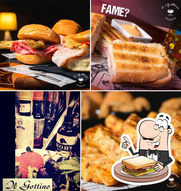 Toast al formaggio al Il Gottino - Wine Bar