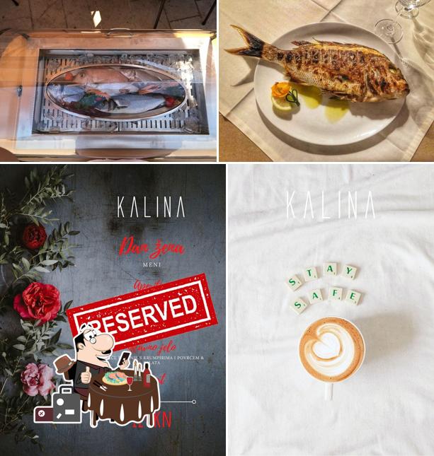 Restaurant Cafe Bar "Kalina" offers a menu for fish dish lovers
