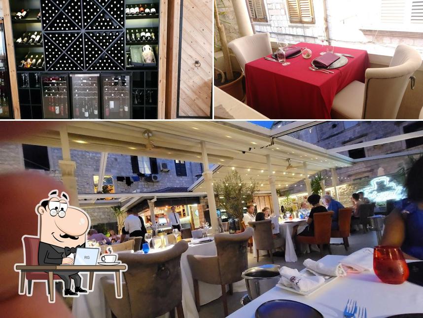Gli interni di Restaurant Dubrovnik