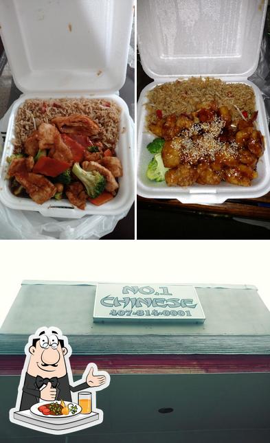 Еда в "No 1 Chinese"