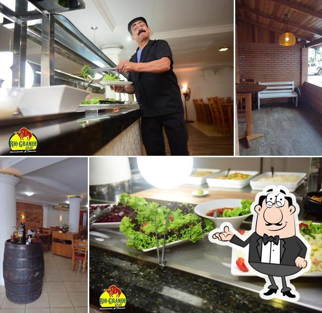 Veja imagens do interior do Churrascaria e Pizzaria Rio Grande Grill