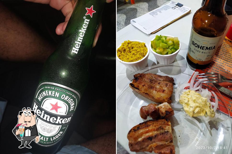 Prove uma bebida do menu