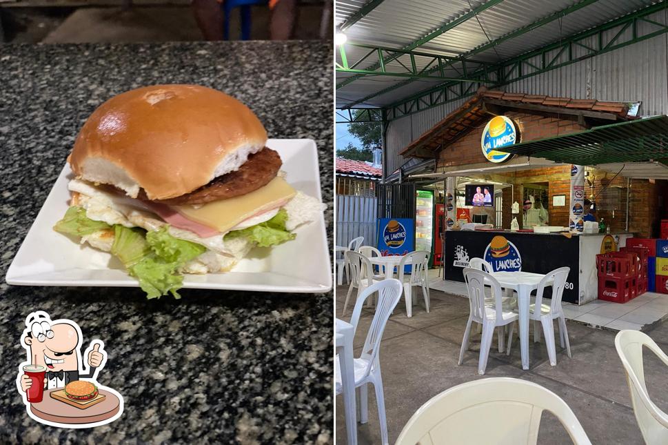 Hambúrguer em VM Lanches