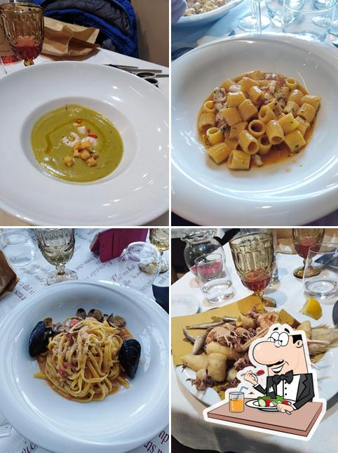 Cibo al Ristorante Gusto Beach