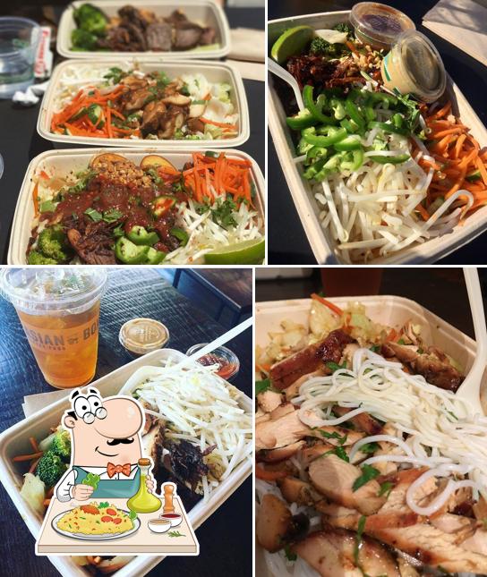 Еда в "Asian Box"