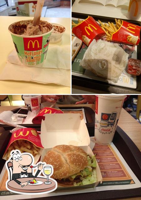 Cibo al McDonald's Erbusco