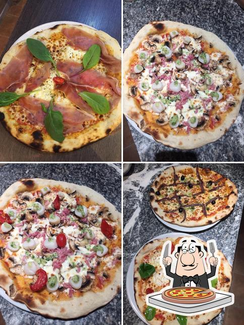 Essayez différents types de pizzas