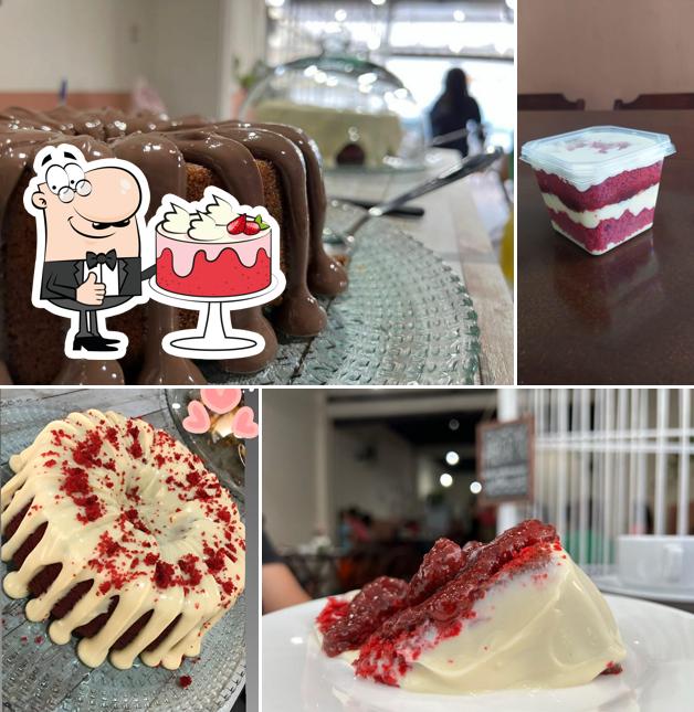 Bolo veludo vermelho em Doce da Mari Copo da Felicidade Bolos Caseiros Brownie Bolo de Pote Doces diversos