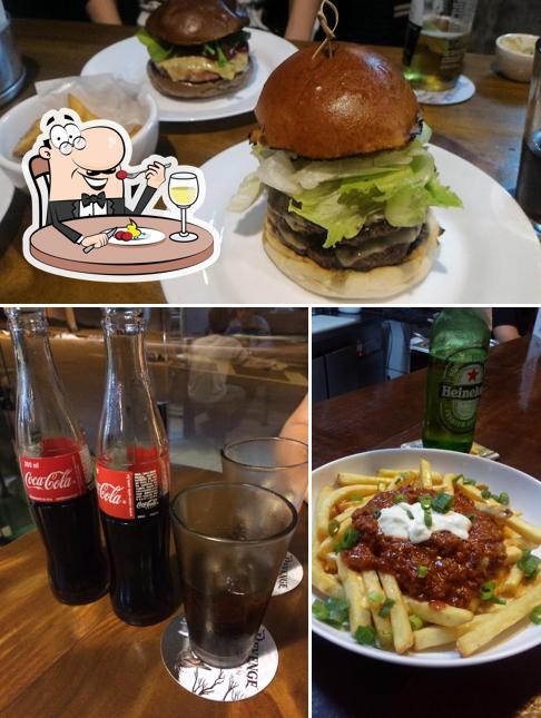 Comida em Gross Burger