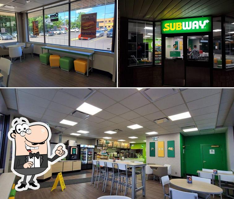 L'intérieur de Subway