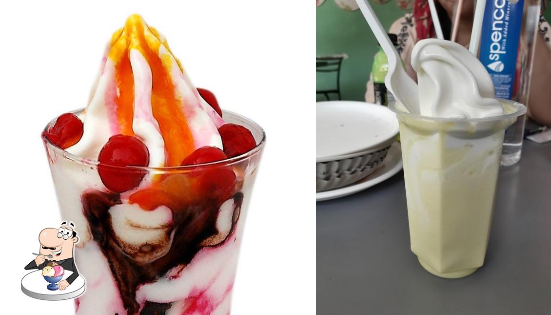 Enjoy one of the sweet dishes
