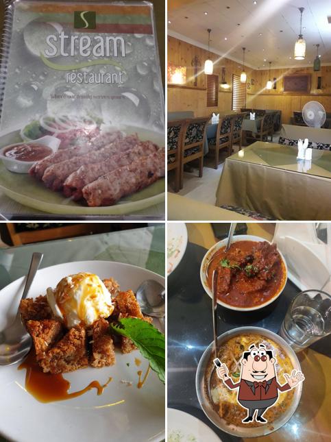 Food at Stream Restaurant