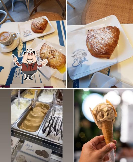 Cibo al Elisa Gelateria Trastevere