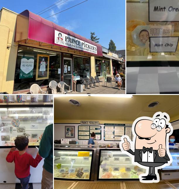 Prince Puckler's Ice Cream in Eugene Restaurant menu and reviews