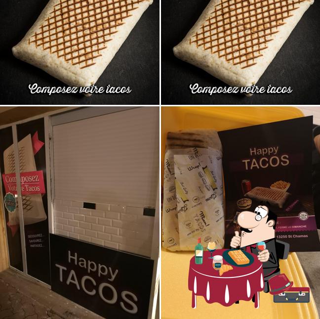 Happy Tacos sert un nombre de plats sucrés