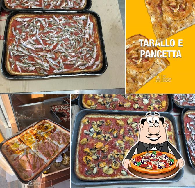 Prenditi tra le molte varianti di pizza