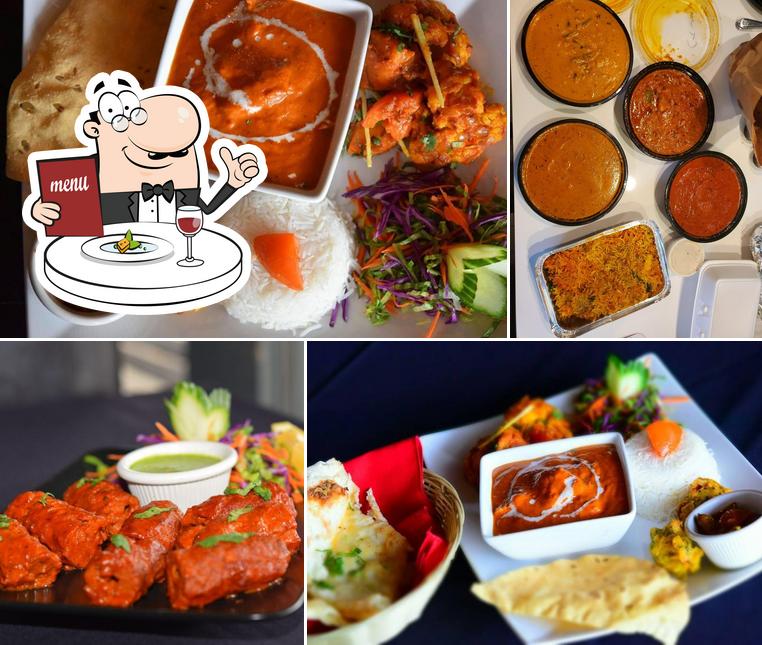 Еда в "Indique Unique Indian Flavors"
