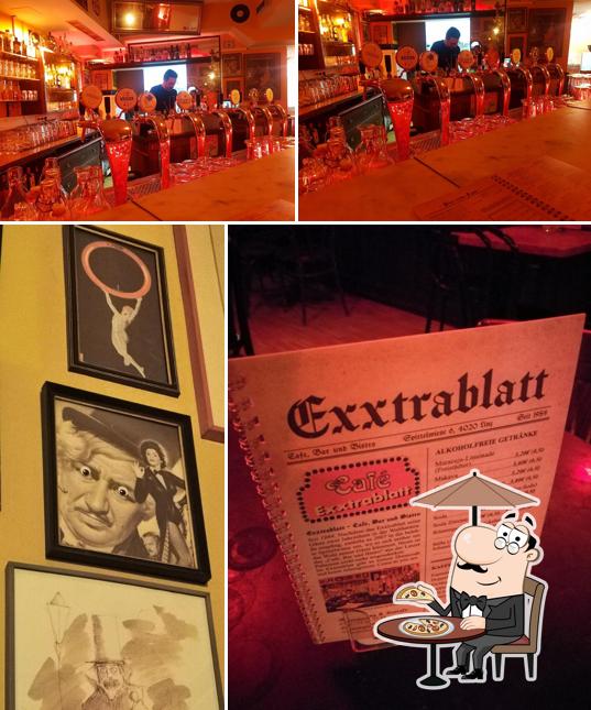 L'extérieur de Exxtrablatt
