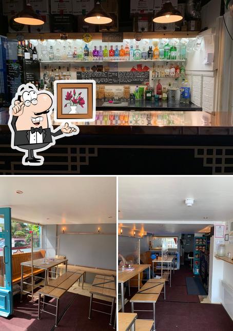 The photo of interior and food at Thirst Edition Ltd Micro Pub