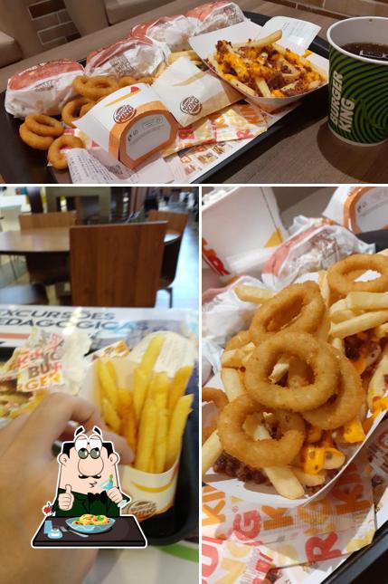 Comida em Burger King