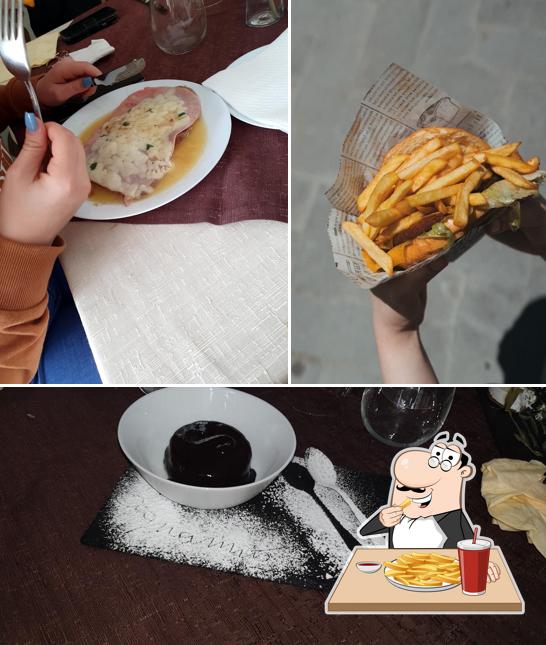 Patatine fritte al Ristorante - Pizzeria - Affitta Camere Bognanno DAL 1981