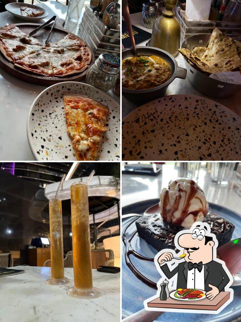 Food at Inferno Cocktail Garden
