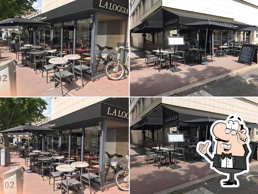 Check out how Restaurant La Loggia looks inside